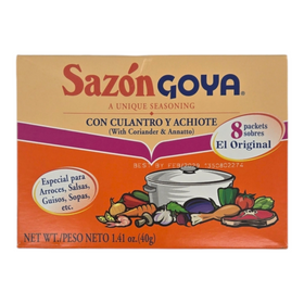 Sazon Goya Seasoning (Coriander & Annatto)